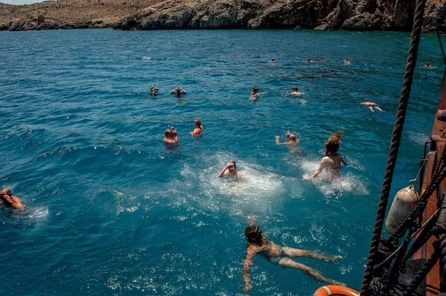 Rethymno: Pirate Boat Cruise with Swimming Stops - Setting out from Rethymno Marina