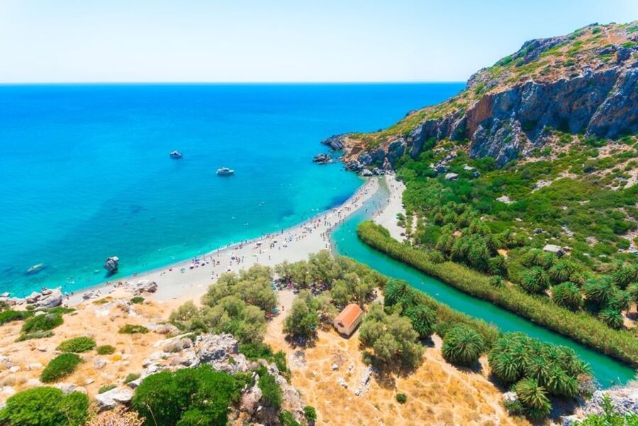 Rethymno: Preveli Beach Damnoni Beach Kourtaliotiko Day Trip - Key points before you book