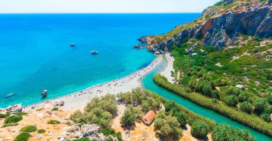Rethymno: Preveli Beach Damnoni Beach Kourtaliotiko Day Trip - Kourtaliotiko Gorge and its waterfall viewpoint