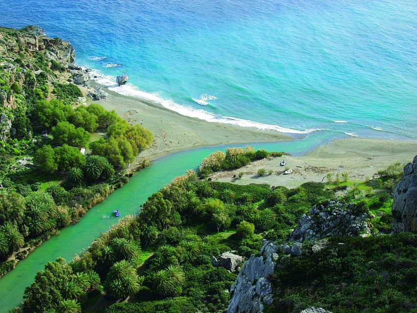 Rethymno: Preveli Beach Damnoni Beach Kourtaliotiko Day Trip - Damnoni Beach: an easy first taste of the coast