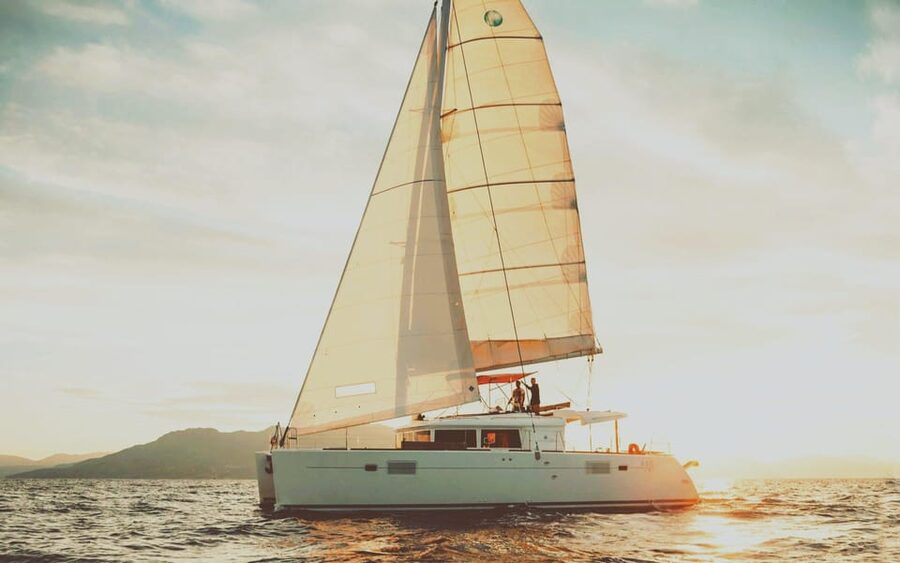 Rethymno: Sunset Catamaran Cruise - Sushi & Open Bar - Cruising the Skaleta coast for the first hour