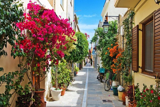 Rethymno Walking & Gastronomy Tour - Local products: olive oil, honey, and tsikoudia