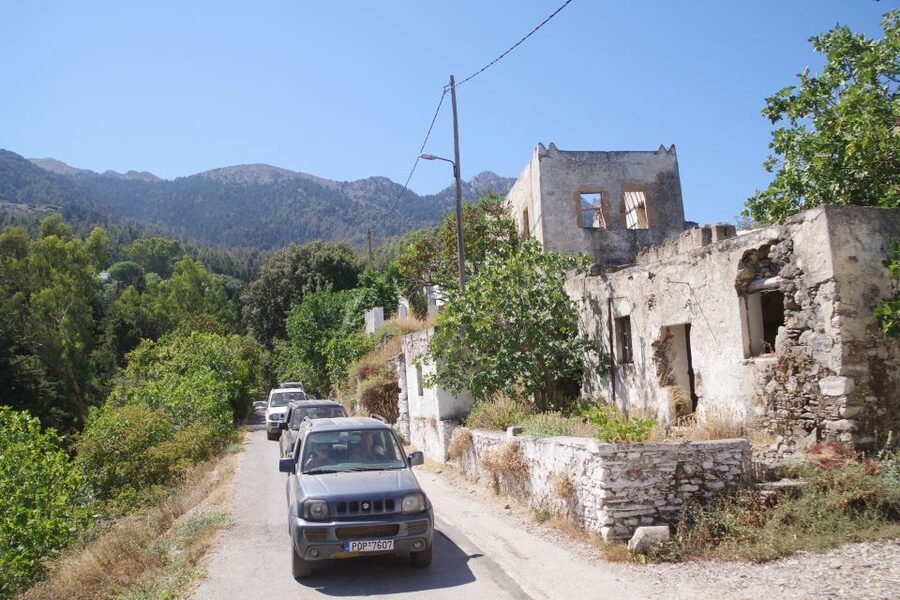 Rhodes: 4x4 Self-Drive Jeep Tour with Pickup in the North - Archipoli, local tastes, and the family farm