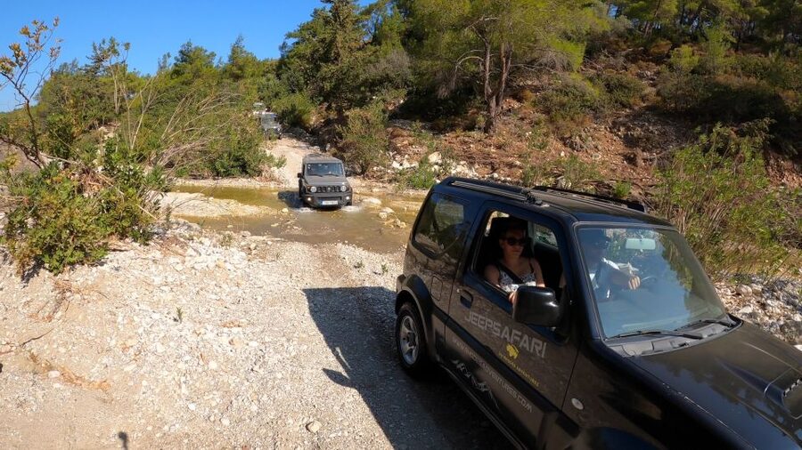 Rhodes: 4x4 Self-Drive Jeep Tour with Pickup in the North - Agios Nikolaos Fountoukli and the return drive