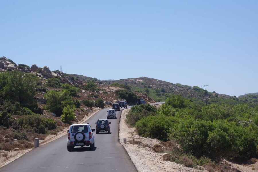 Rhodes: 4x4 Self-Drive Jeep Tour with Pickup in the North - How much value you get for $88