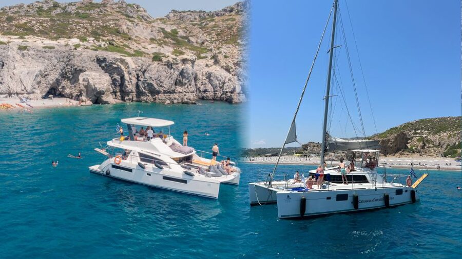 Rhodes: All-Inclusive Catamaran Cruise with Lunch and Drinks - How crowded and comfortable is the boat?