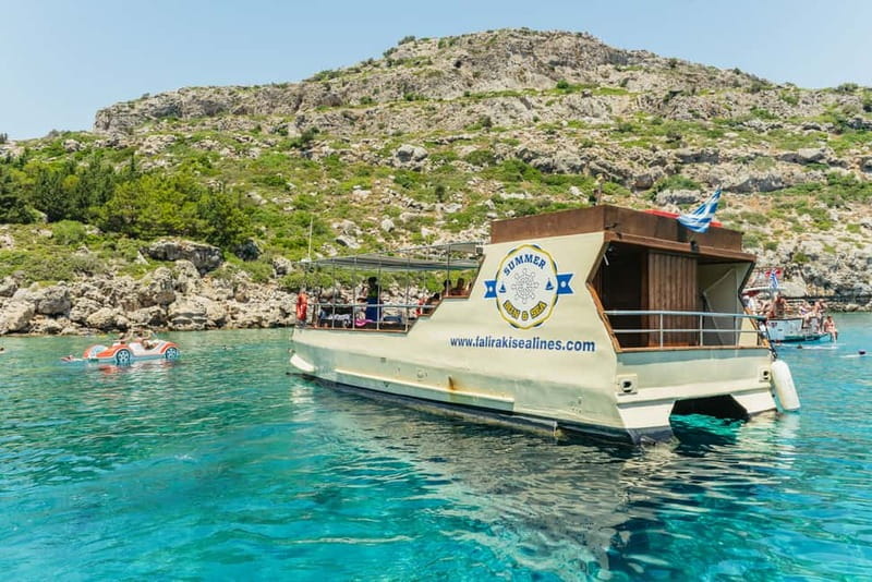 Rhodes: Anthony Quinn, Ladiko and Caves All-Inclusive Cruise - Anthony Quinn Bay, Rhodes’ most photogenic stop