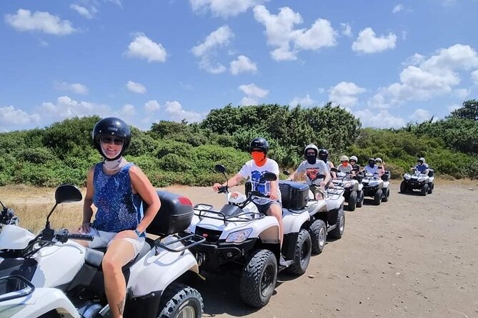 Rhodes ATV Quad Adventure Guided Tour 2 or 1 person on 1 Quad - Starting in Kiotari with a careful briefing