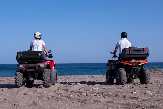 Rhodes ATV Quad Adventure Guided Tour 2 or 1 person on 1 Quad - Mesanagros, a small village pause