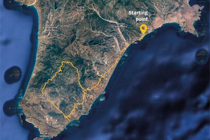 Rhodes ATV Quad Adventure Guided Tour 2 or 1 person on 1 Quad - Riding the farm and mountain tracks