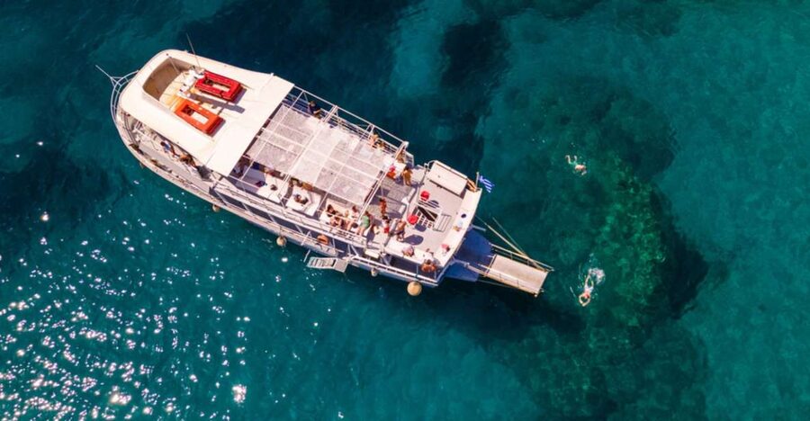 Rhodes: Bay to Bay Swim Cruise with Greek Buffet and Wine - Is $69 good value?