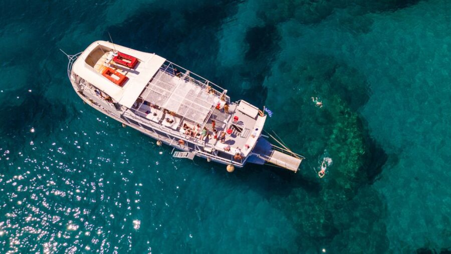 Rhodes: Bay to Bay Swim Cruise with Greek Buffet and Wine - Anthony Quinn Bay, the final swimming stop