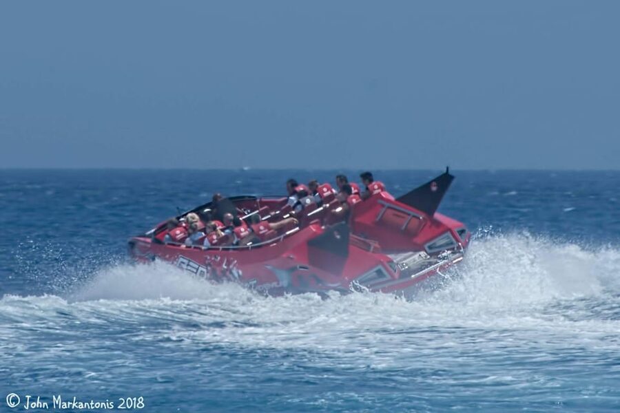 Rhodes: Beaches Trip by Jet Boat with Snorkeling and Drinks - Rhodes Town and Oasis Beach Kallithea