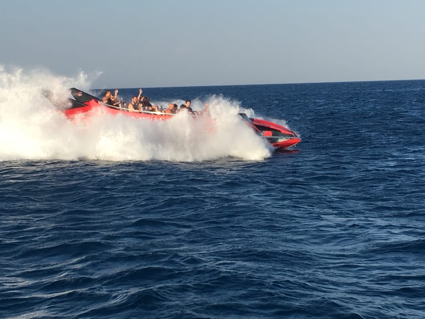 Rhodes: Beaches Trip by Jet Boat with Snorkeling and Drinks - Drinks, Music, and Time on Deck
