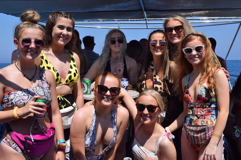 Rhodes: Boat Party Cruise with Live DJ - Faliraki Bay is where the party peaks