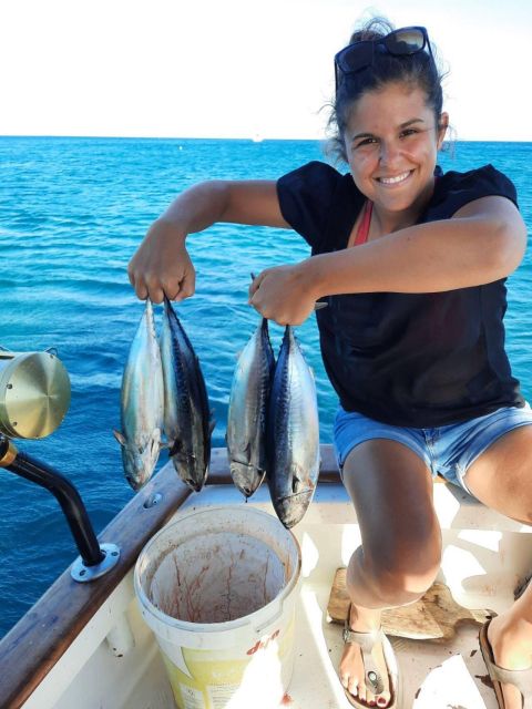 Rhodes: Captain Manolis Fishing Trip with BBQ and Swimming - The barbecue is the trip’s big reward
