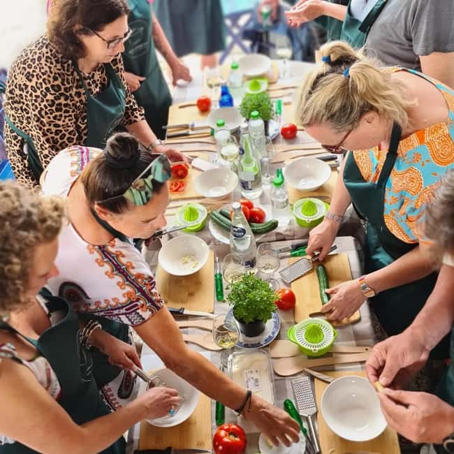 Rhodes: Cooking Class & Lunch at a Traditional Farmhouse - Maria, Michalis and the family kitchen