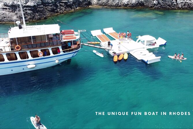 Rhodes Cruise - Fun in the Sun - Forty minutes at Anthony Quinn Bay