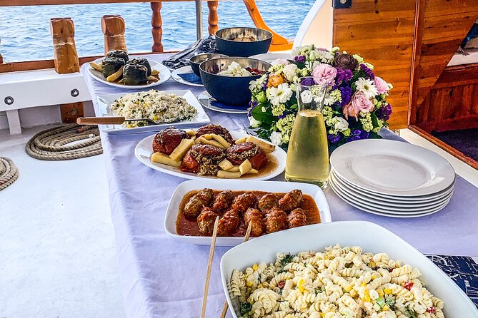 Rhodes Day Cruise (with lunch & unlimited drinks) 5,5 Hours - What the crew adds to the day