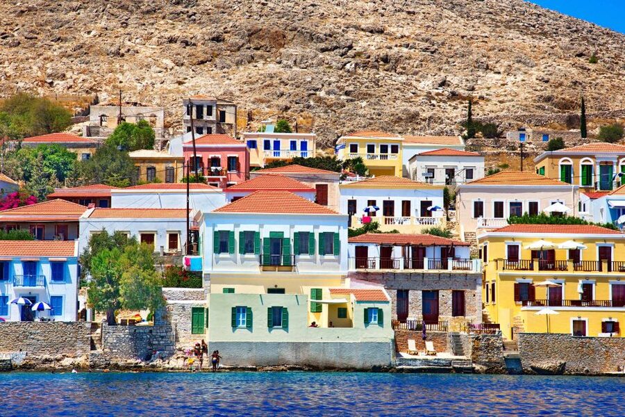 Rhodes: Day Trip to Symi Island by Fast Boat - Eating in Symi, including Simiako Garidaki