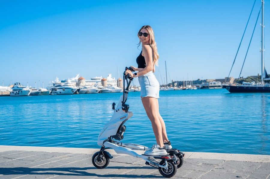 Rhodes: Explore the New and Medieval City on Trikkes - Mandraki Harbor and the city’s maritime symbols