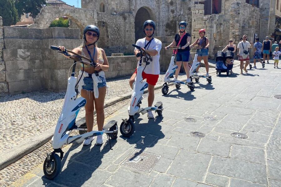 Rhodes: Explore the New and Medieval City on Trikkes - Starting near Rhodes Town Hall