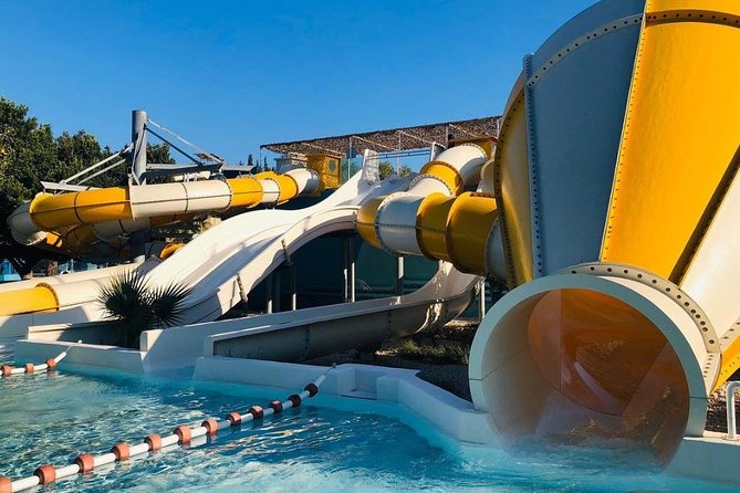 Rhodes Faliraki Water Park Admission Ticket - The Lazy River, wave pool, and jacuzzi