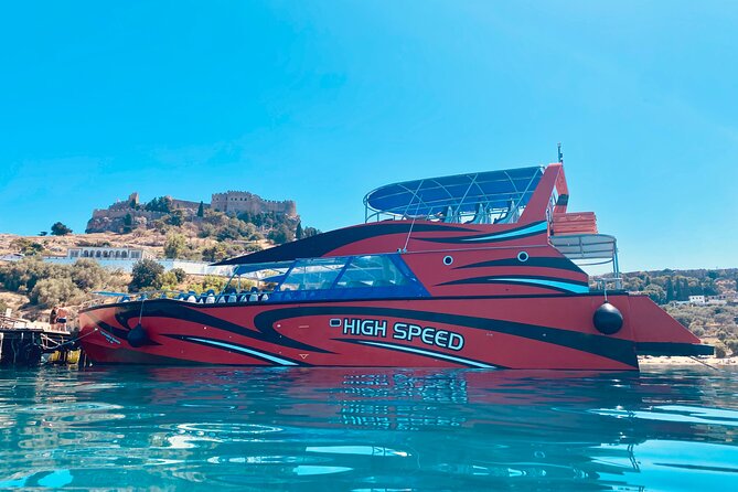 Rhodes High Speed Boat to Lindos - Leaving Rhodes at 11am