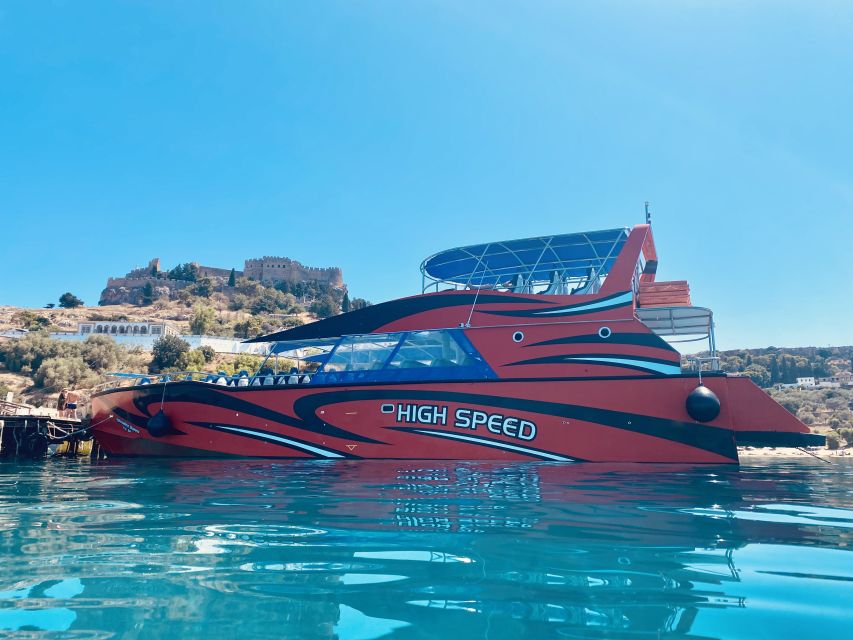 Rhodes: High Speed Boat Trip to Lindos - Spending your free time at the Acropolis