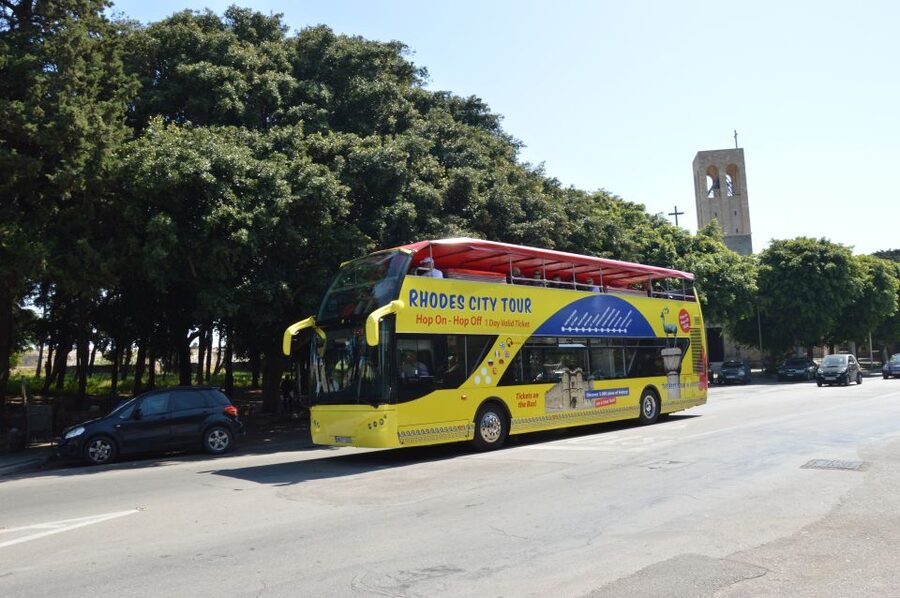 Rhodes: Hop-on Hop-off Bus and Submarine Tour - A useful first look at Rhodes by bus