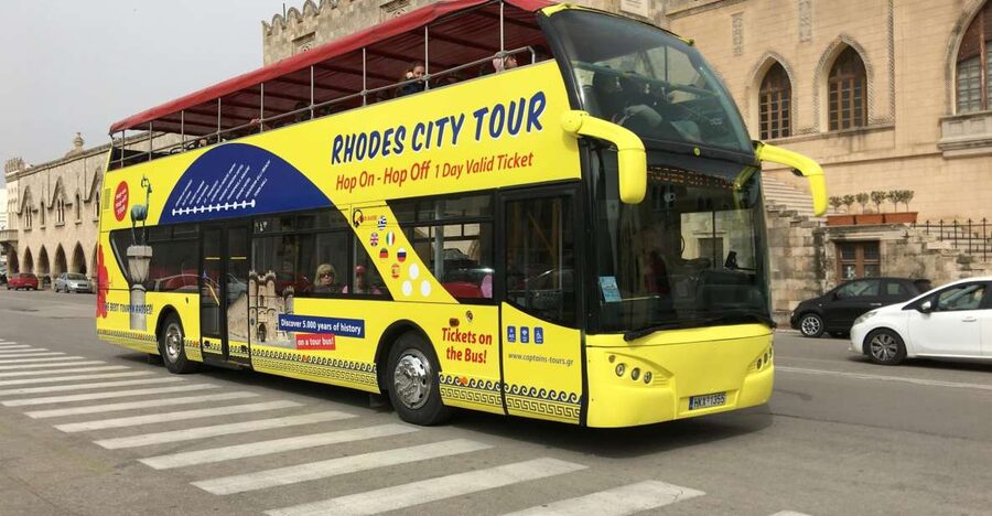 Rhodes: Hop-On Hop-Off City Tour Bus - Key points to know before you board