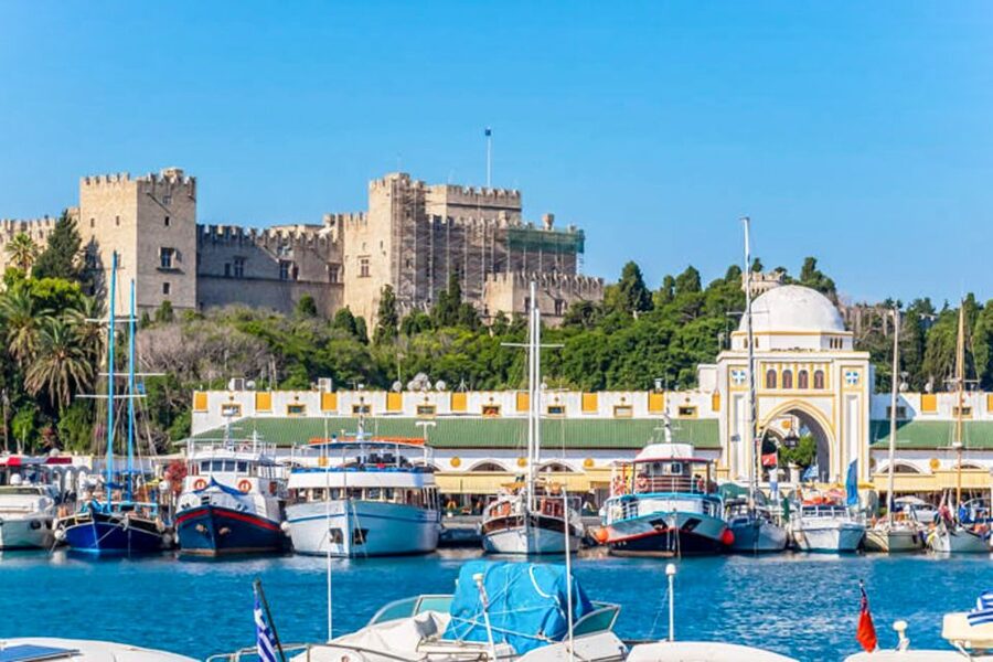 Rhodes: Hop-On Hop-Off Sightseeing Bus Tour - The harbor stops and the story of the Colossus