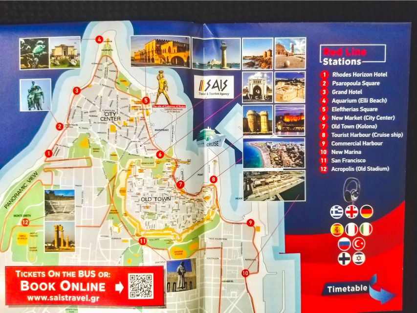 Rhodes: Hop-On Hop-Off Sightseeing Bus Tour - San Francisco and the climb toward Monte Smith
