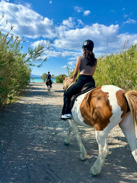 Rhodes: Horseback Riding Trip with Digital Photos - Sunset timing versus the morning ride