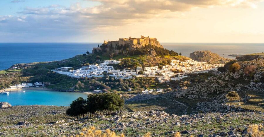 Rhodes: Lindos Evening Escape & 4 Hours Free Time - Whitewashed lanes, rooftop dinners, and shopping