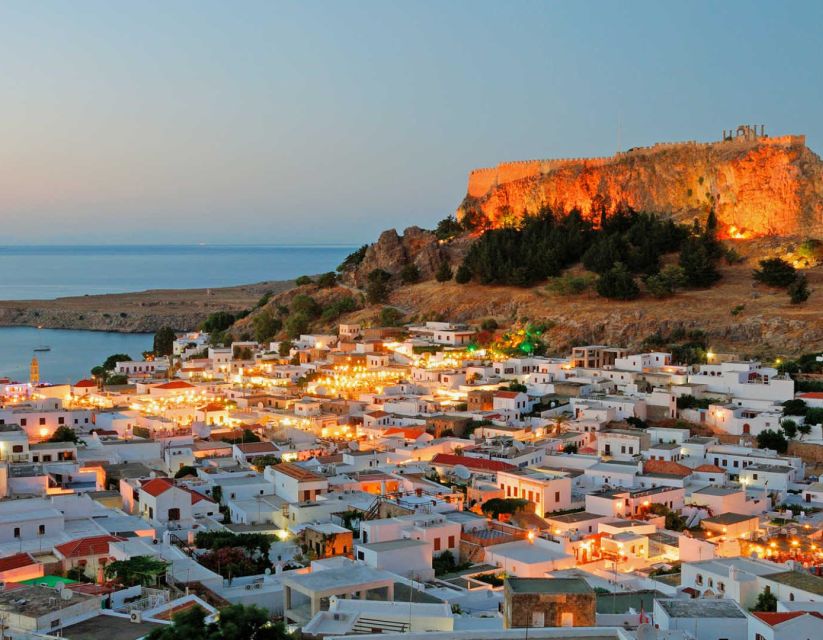 Rhodes: Lindos Evening Escape & 4 Hours Free Time - Arriving at Krana Square