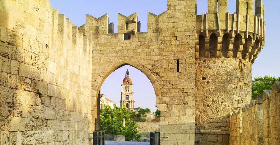 Rhodes: Old Town Walking Tour with Guide - Key points at a glance