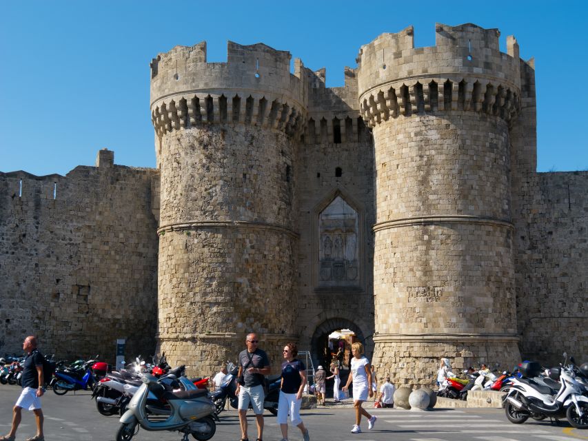Rhodes: Palace of Grand Master Ticket & Rhodes SG audio tour - The Gothic exterior and grand stair hall