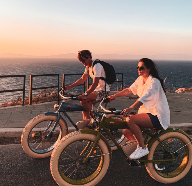 Rhodes: Retro eBike Highlights Tour w/ Personal Photographer - Mandraki Harbour and the sea air
