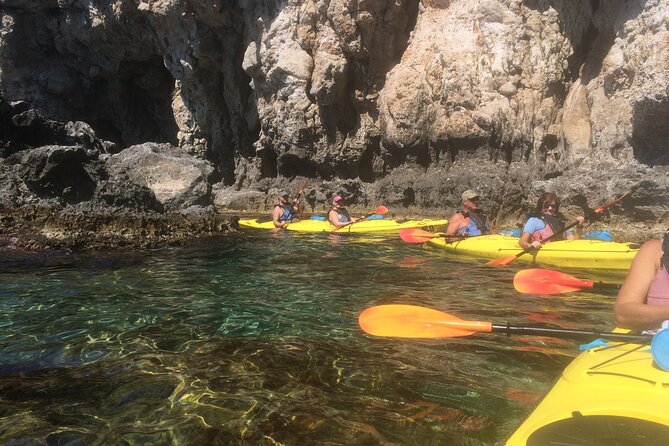 Rhodes Sea Kayaking Adventure small groups incl.Transfer & snack - Archangelos Castle and the Three Crosses port
