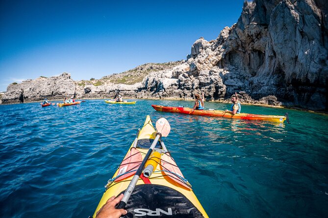 Rhodes Sea Kayaking Tour - Ladiko Beach, a quieter pause in the route