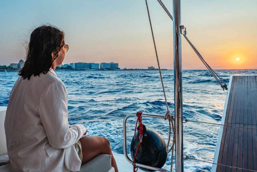 Rhodes: Sunset Catamaran Cruise with Dinner Buffet & Drinks - Should you book the sunset catamaran cruise?