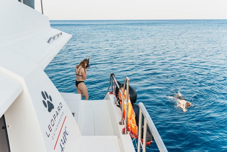 Rhodes: Sunset Catamaran Cruise with Dinner Buffet & Drinks - What the $58 price really covers
