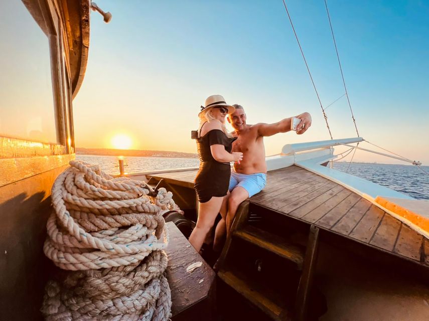 Rhodes: Sunset Cruise with Greek BBQ and Unlimited Drinks - Key things to know before you book