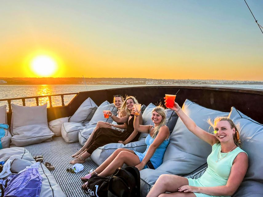 Rhodes: Sunset Cruise with Greek BBQ and Unlimited Drinks - Watching the Sun Set from the Water
