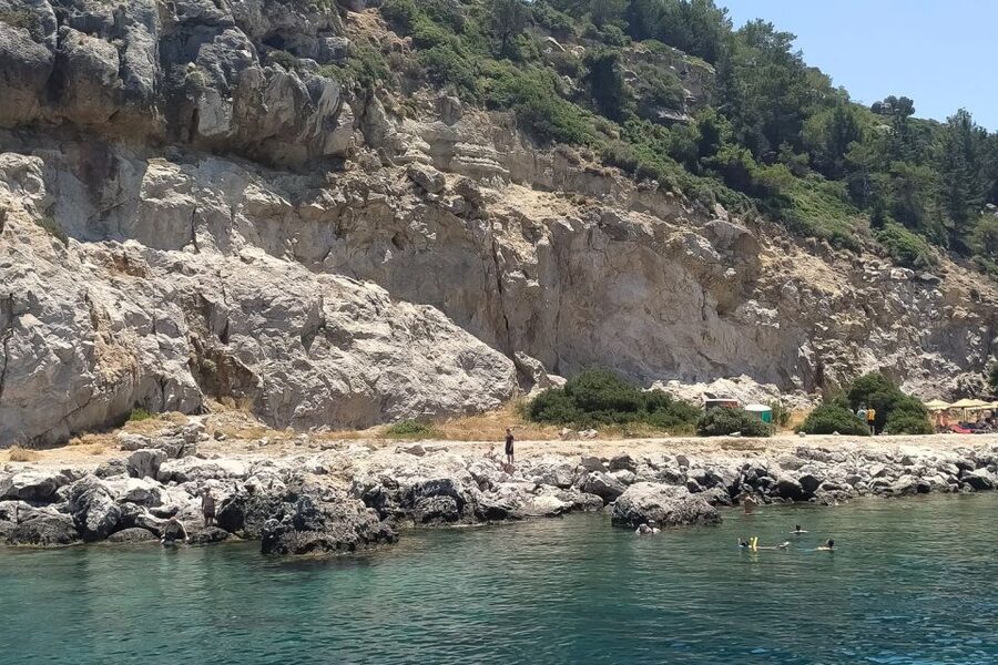Rhodes Town: Anthony Quinn, Kalithea & Afandou Boat Cruise - Kallithea Bay and the final snorkel