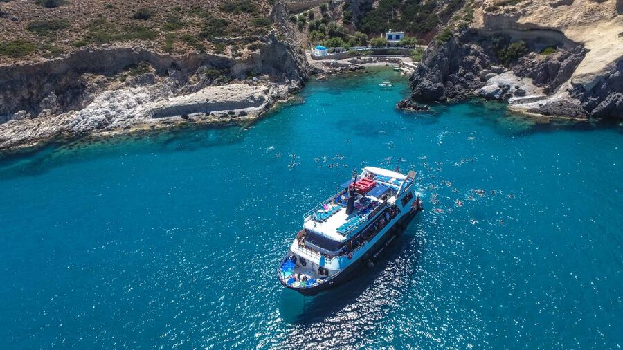 Rhodes Town: Boat Trip to Symi Island and St Marina Bay - The return cruise is comfortable but long