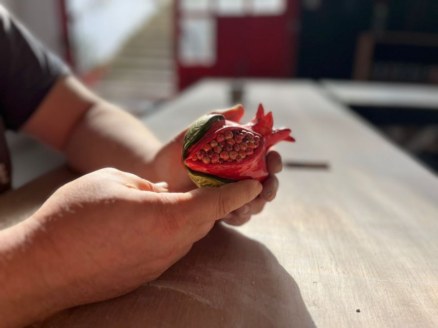Rhodes Town: Pomegranate Pottery Masterclass - The thoughtful exchange behind the souvenir
