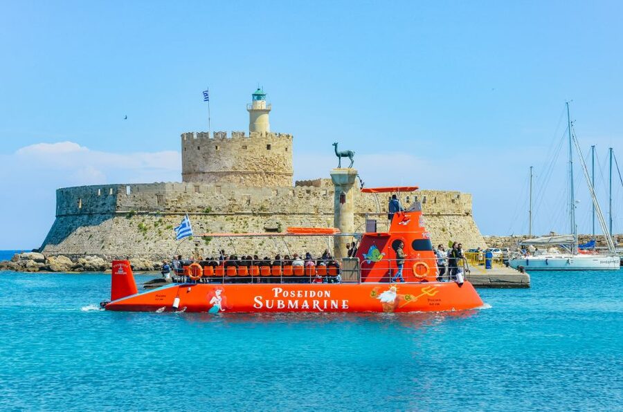Rhodes Town: Submarine Cruise with Underwater Views - Starting at Mandraki Harbor