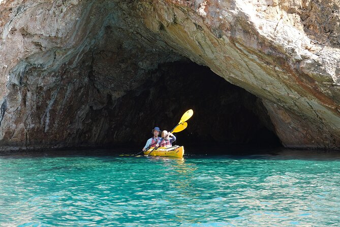 Rina Cave Sea Kayak Tour with Snorkeling and Picnic - What Manolis, Christina, and Noah Add